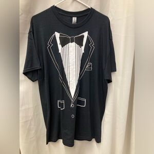 tuxedo t-shirt